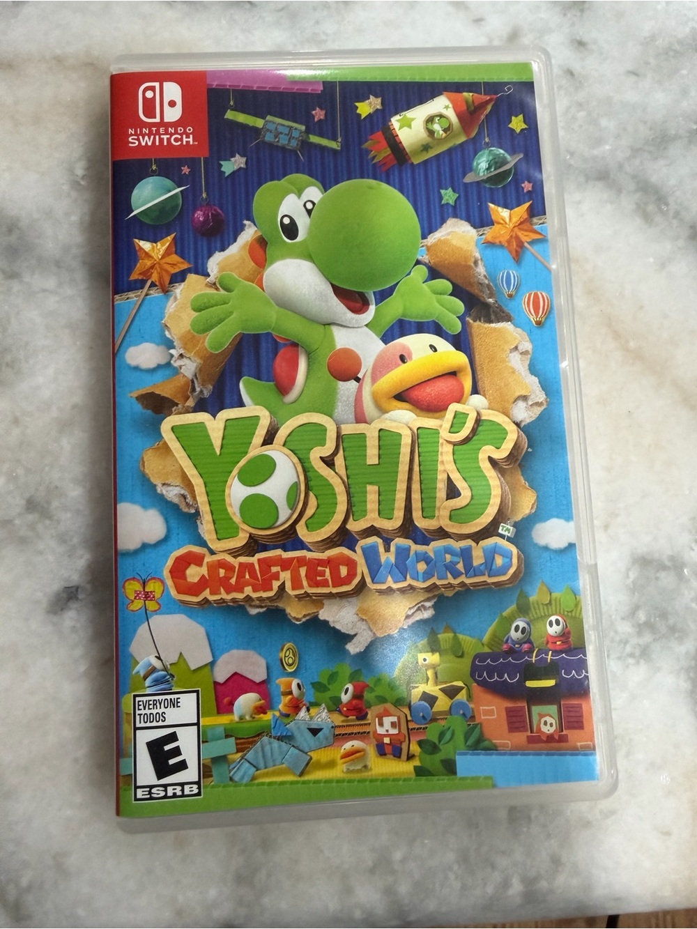 Nintendo Switch Yoshi's Crafted World (Green) - Kids Toys